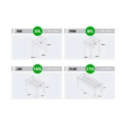 Huerto Urbano Garden Brico S80 PACK 7 Huerto Urbano Garden Brico S80 PACK -Suministros De Jardineria Ventas 2024 huerto urbano garden brico 1 14