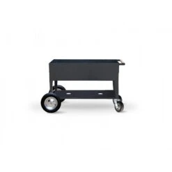 Huerto Urbano Trolley Swivel Galvanizado -Suministros De Jardineria Ventas 2024 huerto urbano metal grow con ruedas 1