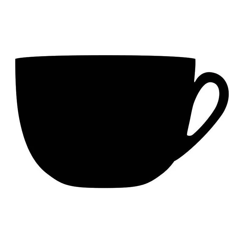 Pizarra Pared Taza 3 Pizarra Pared Taza