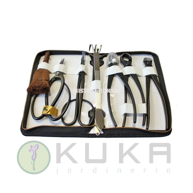 Estuche Herramientas Bonsai 7 Piezas (con Contenido) RYUGA 3 Estuche Herramientas Bonsai 7 Piezas (con Contenido) RYUGA